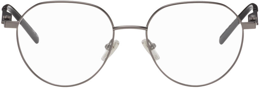 Balenciaga Gunmetal Round Glasses Cover