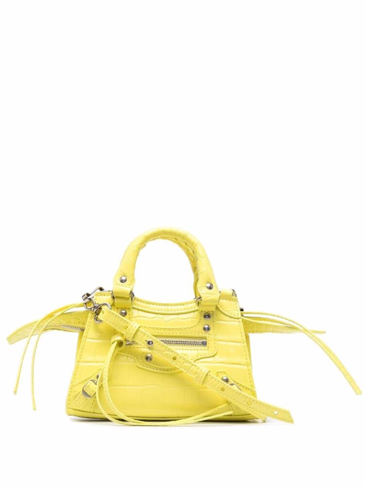 Balenciaga small Neo Classic tote bag - Yellow Cover