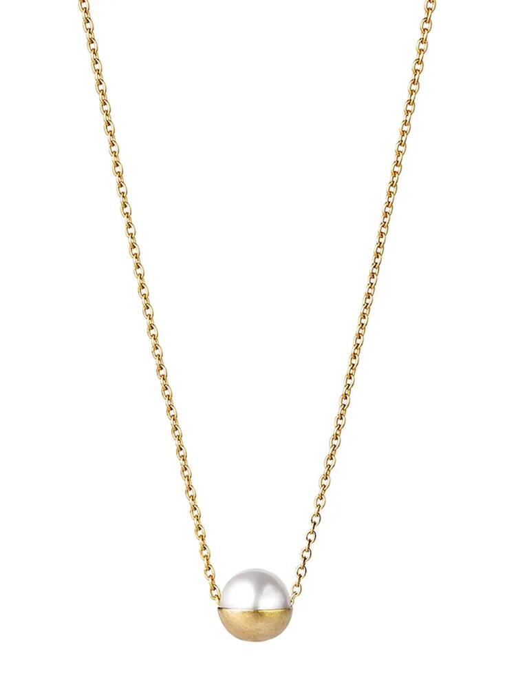 Shihara Half Pearl Necklace 0° - Metallic Cover