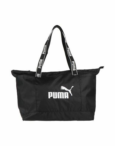 Puma Woman Handbag Black Polyester Cover