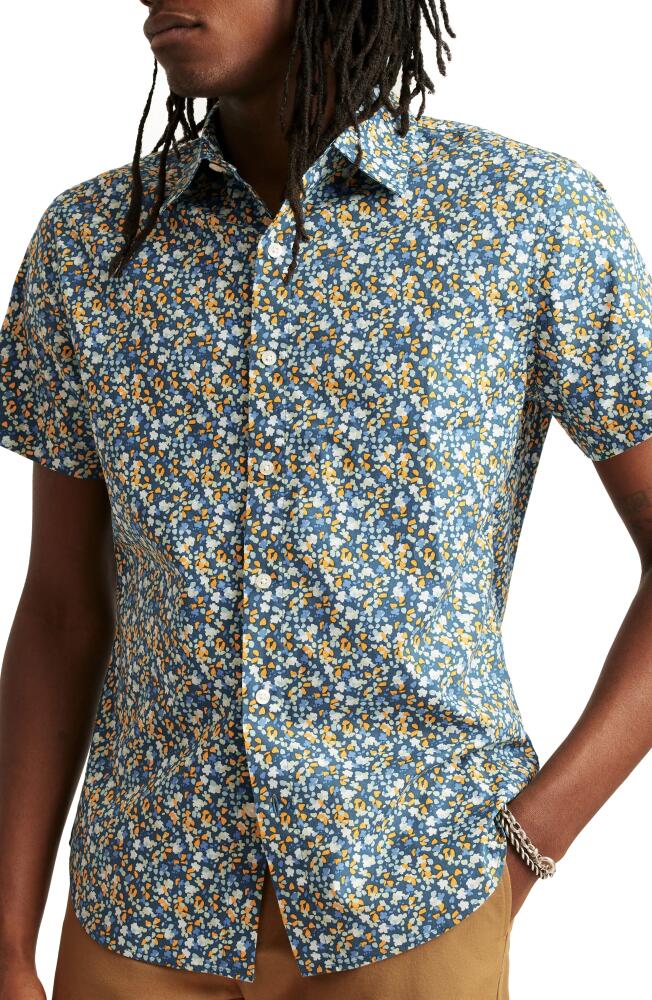 Bonobos Riviera Floral Short Sleeve Stretch Cotton Button-Up Shirt in Vell Floral C41 Cover