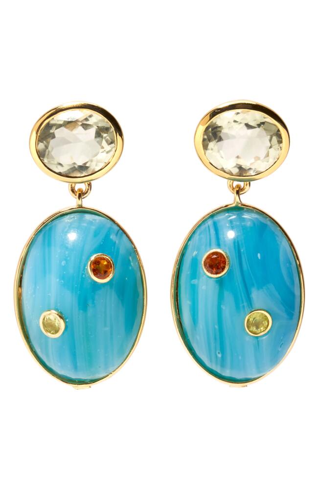 Lizzie Fortunato Blue Mountain Drop Earrings Cover