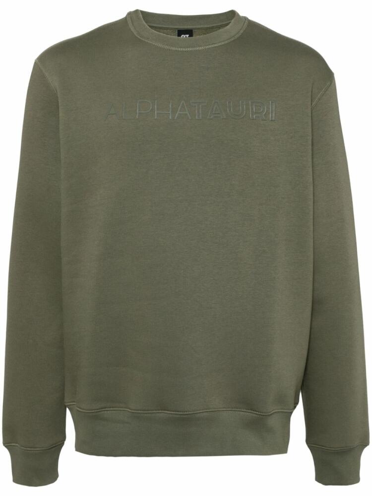 Alpha Tauri signature logo sweatshirt - Green Cover