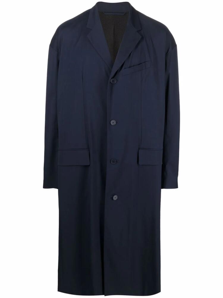 Balenciaga single-breasted coat - Blue Cover