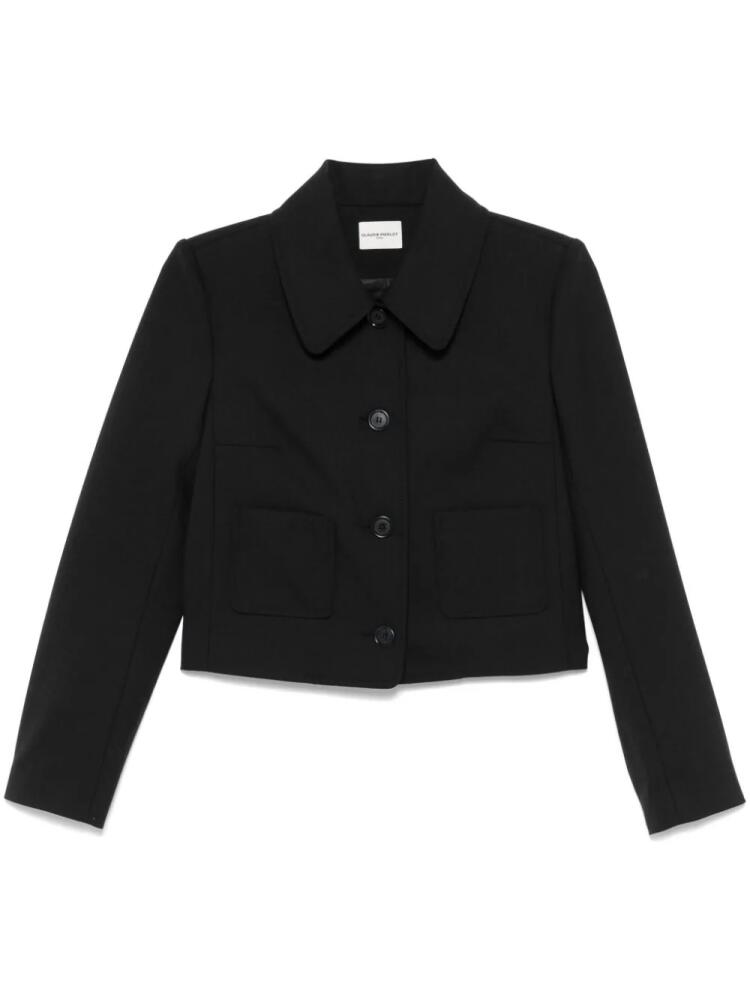 Claudie Pierlot twill-weave jacket - Black Cover