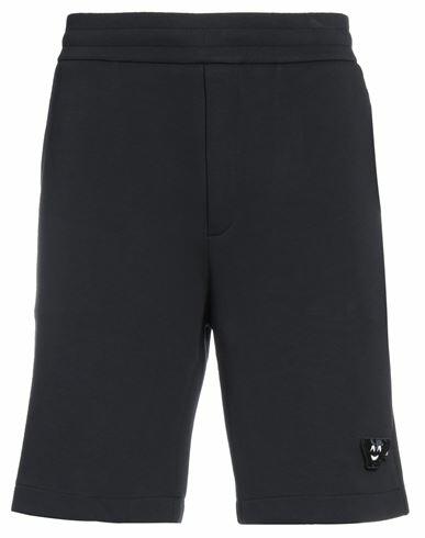 Emporio Armani Man Shorts & Bermuda Shorts Navy blue Cotton, Polyester, Elastane Cover