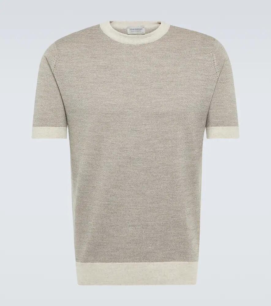 John Smedley 20.Singular wool T-shirt Cover