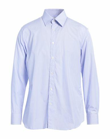 Dunhill Man Shirt Sky blue Size 16 ½ Cotton Cover