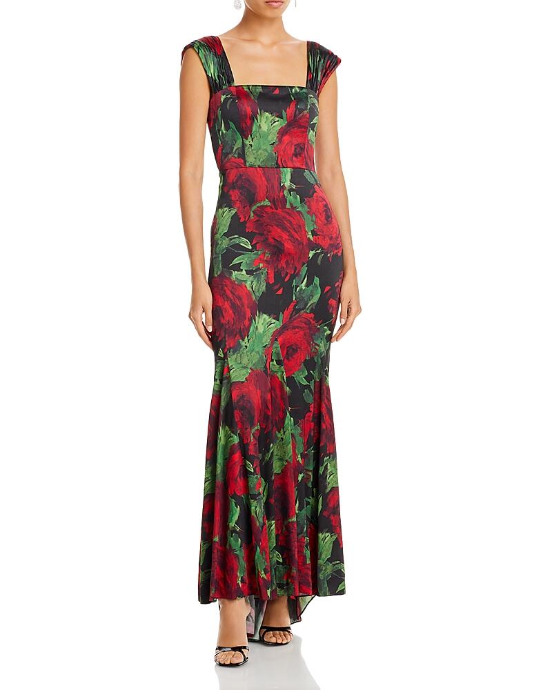 Alice and Olivia Arza Sleeveless Gown Cover