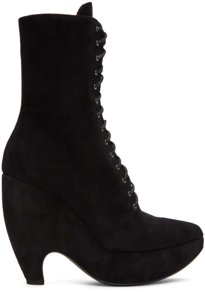 ALAÏA Black Plexi Boots Cover