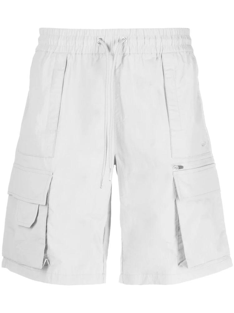 ARTE logo-embroidered cargo shorts - Grey Cover