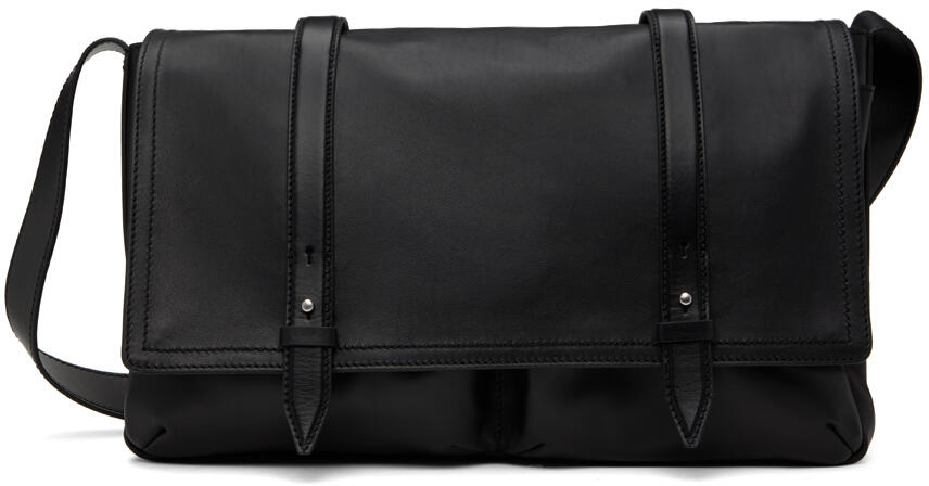 Dries Van Noten Black Crossbody Messenger Bag Cover