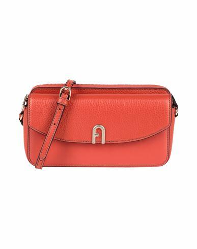 Furla Furla Primula Mini Crossbody Woman Cross-body bag Red Soft Leather Cover