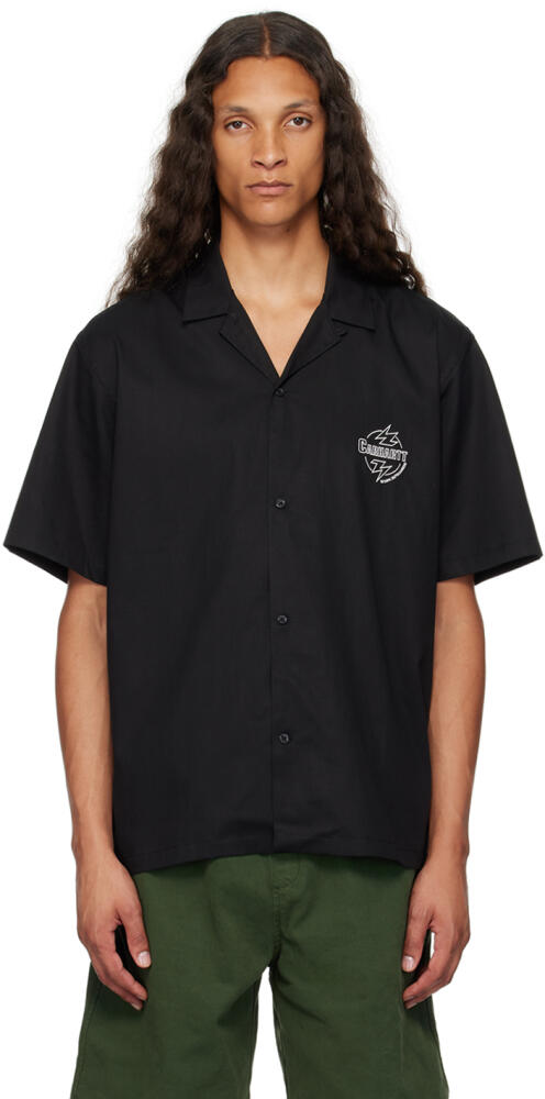 Carhartt Work In Progress Black Ablaze Shirt Cover