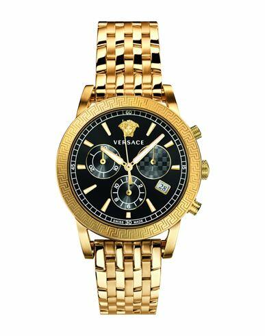 Versace Sport Tech Chronograph Watch Woman Wrist watch Gold Stainless Steel Cover