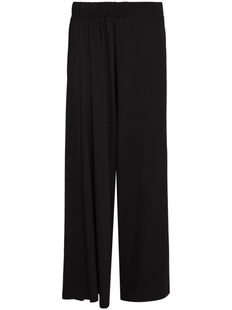 Uma | Raquel Davidowicz elastic-waist straight trousers - Black Cover