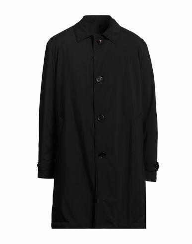 Lardini Man Overcoat & Trench Coat Black Polyester Cover