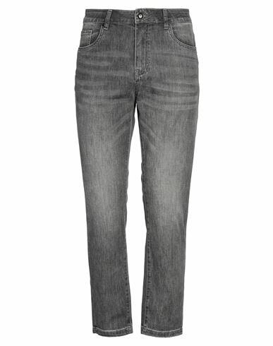 Take-two Man Jeans Grey Cotton, Polyester, Elastane Cover