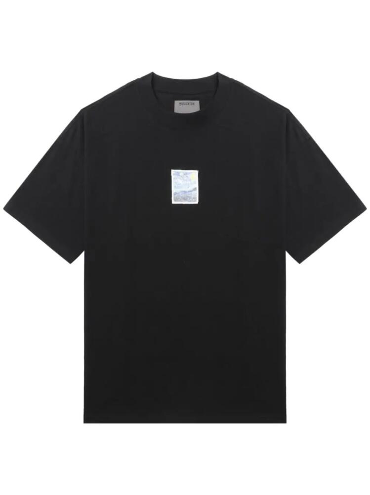 Musium Div. graphic-print cotton T-shirt - Black Cover