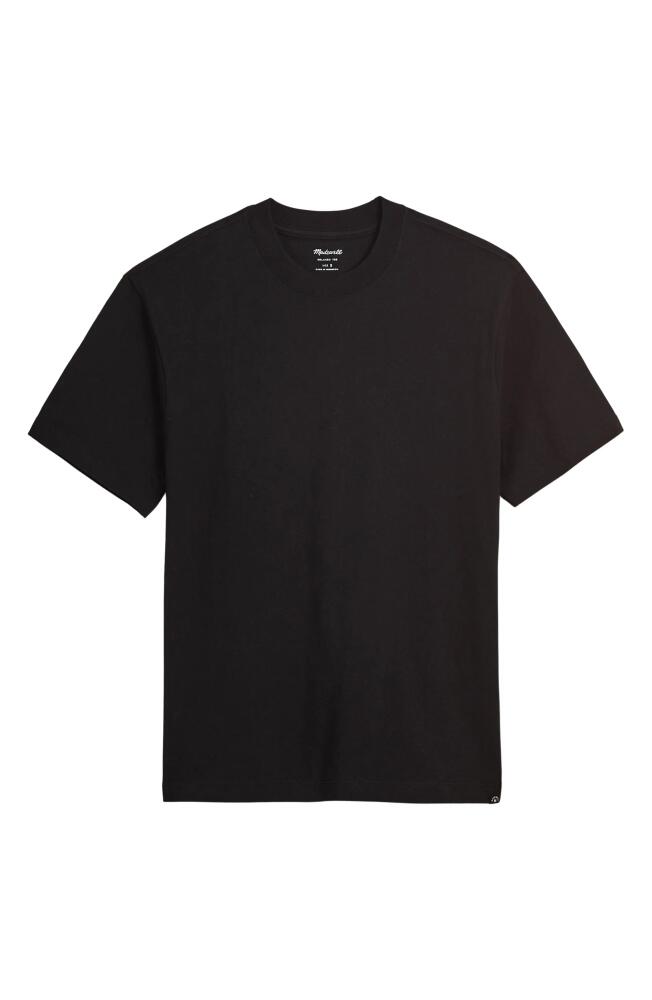 Madewell Relaxed Cotton T-Shirt in True Black Cover