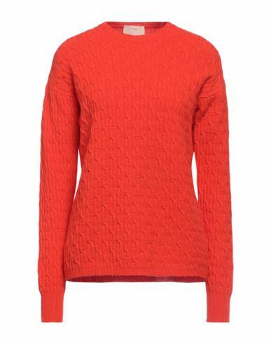 Drumohr Woman Sweater Coral Lambswool Cover