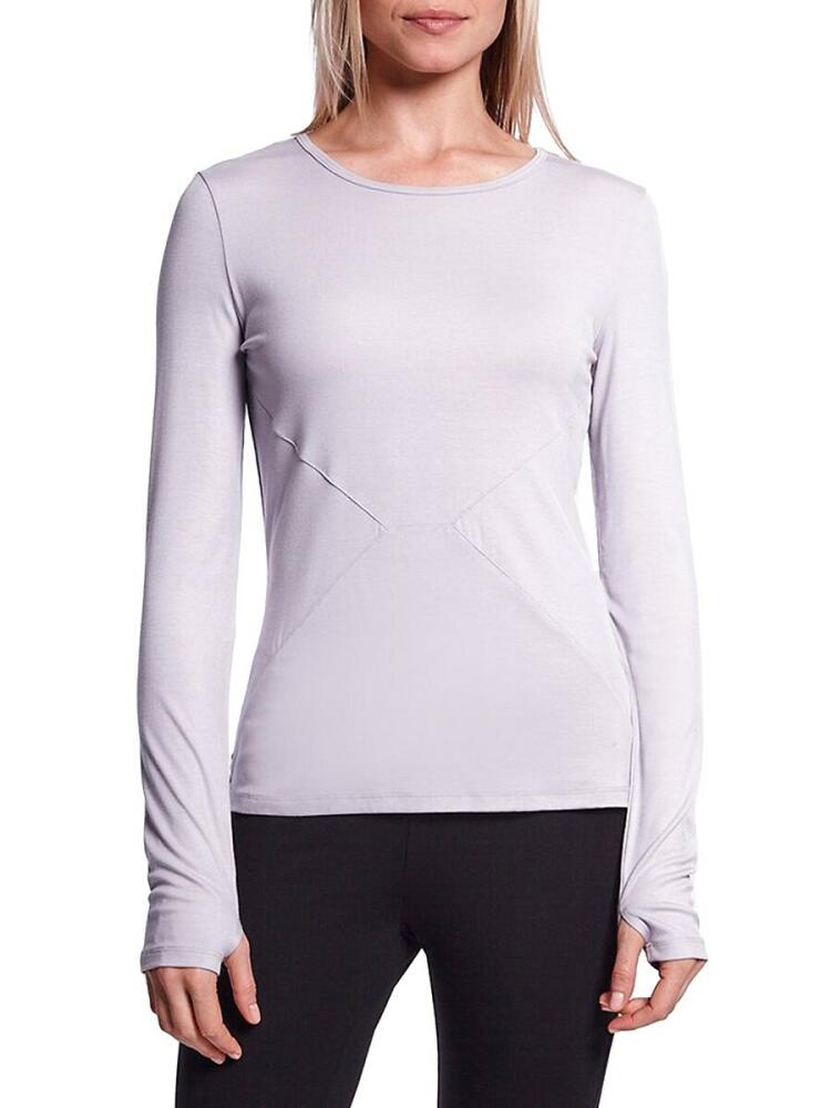 Capsule 121 Women's Newton Exposed Seam Top - Lilac Cover