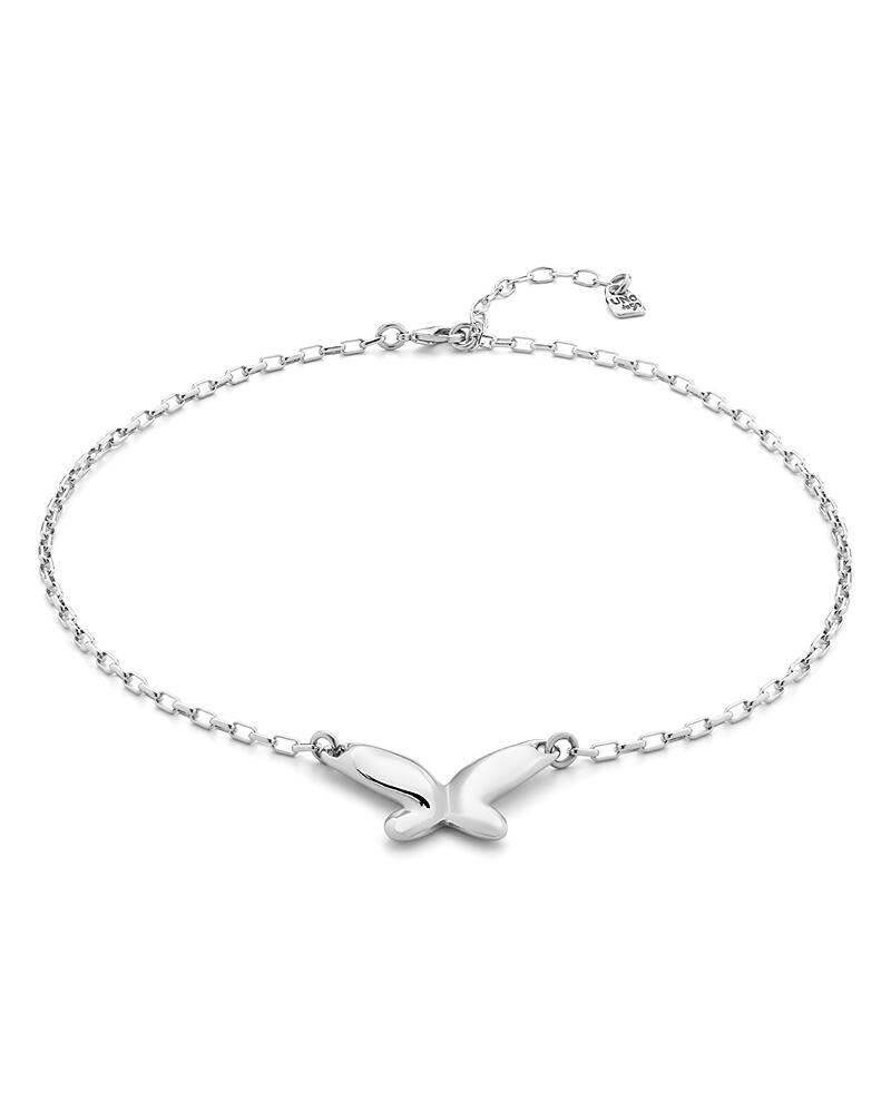 Uno de 50 Butterfly Effect Butterfly Charm Strand Necklace in Sterling Silver, 33.85 Cover