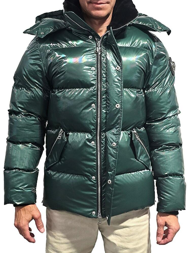 Woodpecker Men's Bumnester Heavy Weight Puffer Jacket - Avocado Cover