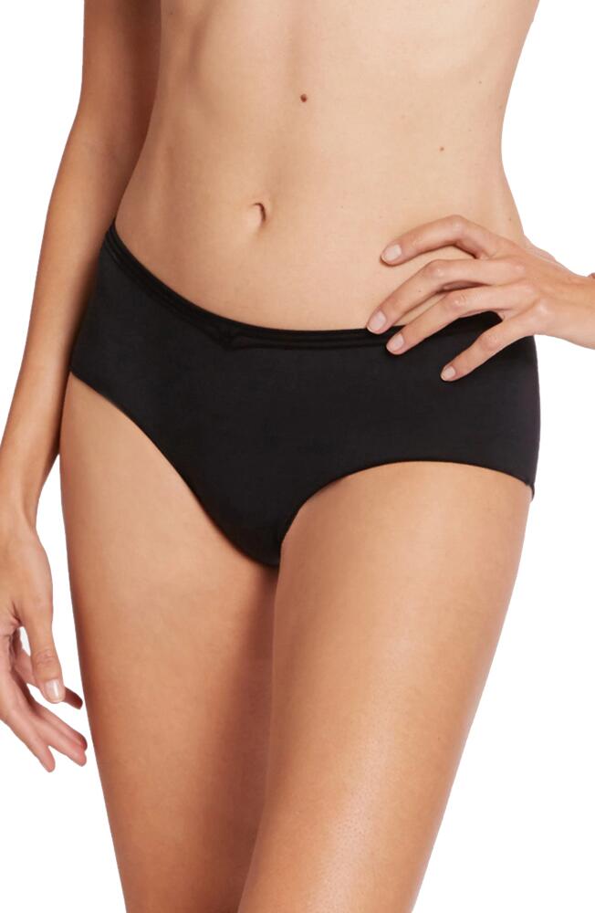 Wolford Cotton Contour 3W Hipster Briefs in Black Cover