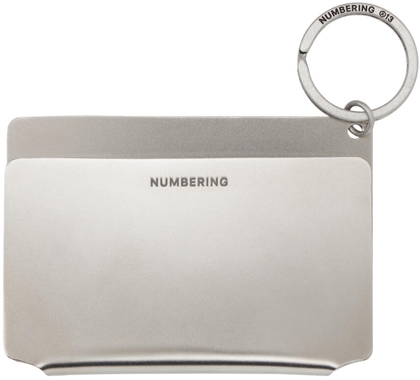 Numbering Silver A13 #1010 Card Holder Cover