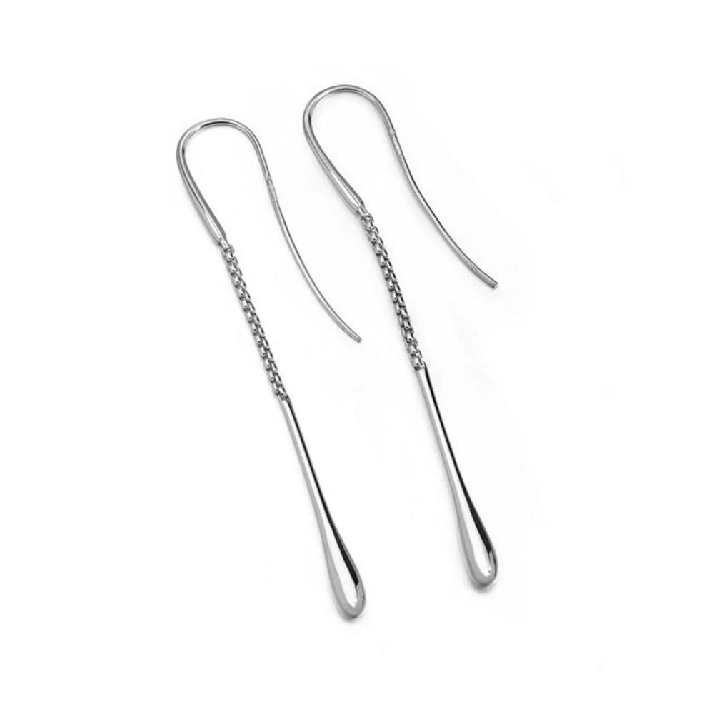 Lucy Quartermaine Drop Earrings in Sterling Silver Cover