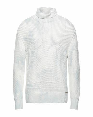 Takeshy Kurosawa Man Turtleneck White Wool, Acrylic Cover