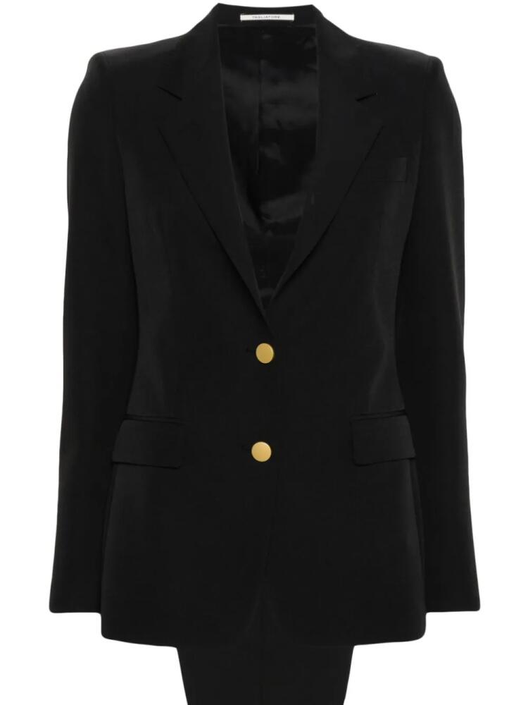 Tagliatore crepe single-breasted suit - Black Cover