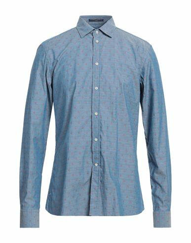 B. d.baggies Man Shirt Blue Cotton Cover