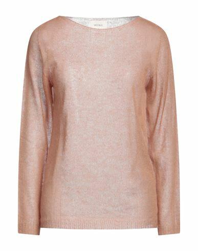 Vicolo Woman Sweater Camel Mohair wool, Polyamide, Wool Cover