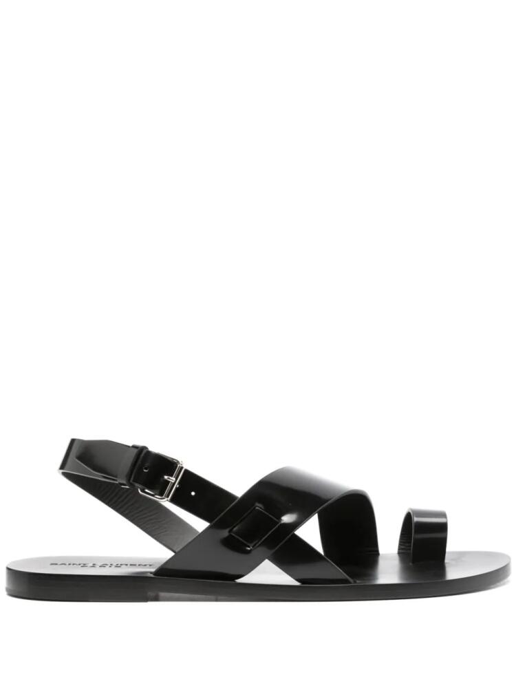 Saint Laurent Jacob thong sandals - Black Cover