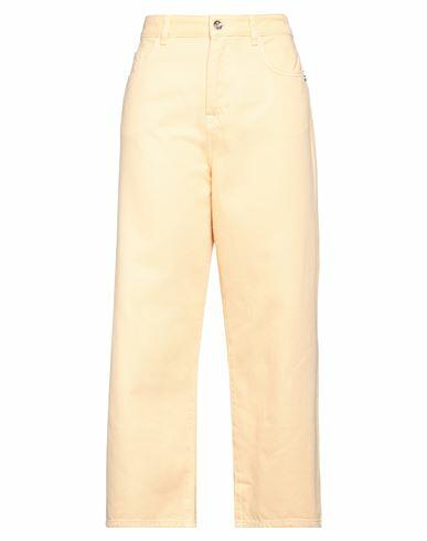 Patrizia Pepe Woman Jeans Apricot Cotton Cover