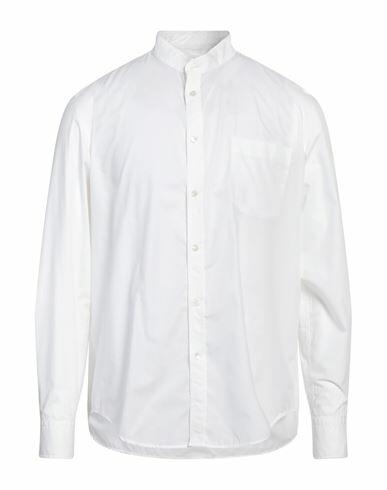 Grifoni Man Shirt White Cotton Cover