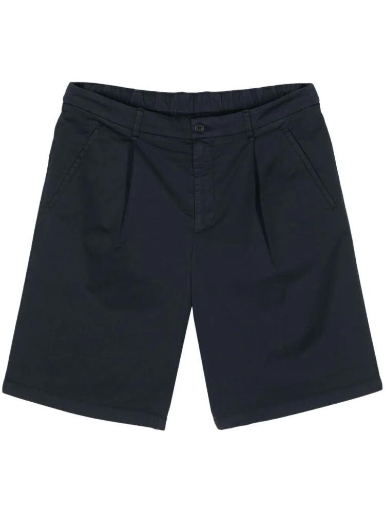 Giorgio Armani pleat-detail chino shorts - Blue Cover