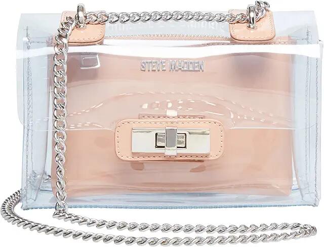 Steve Madden Scene Lucite Crossbody (Clear) Cross Body Handbags Cover