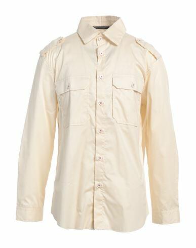 Daniele Alessandrini Man Shirt Cream Cotton Cover