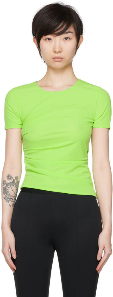 Helmut Lang Green Reversible T-Shirt Cover