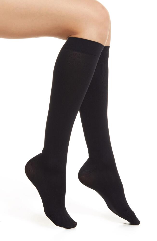 Nordstrom Knee High Compression Trouser Socks in Black Cover