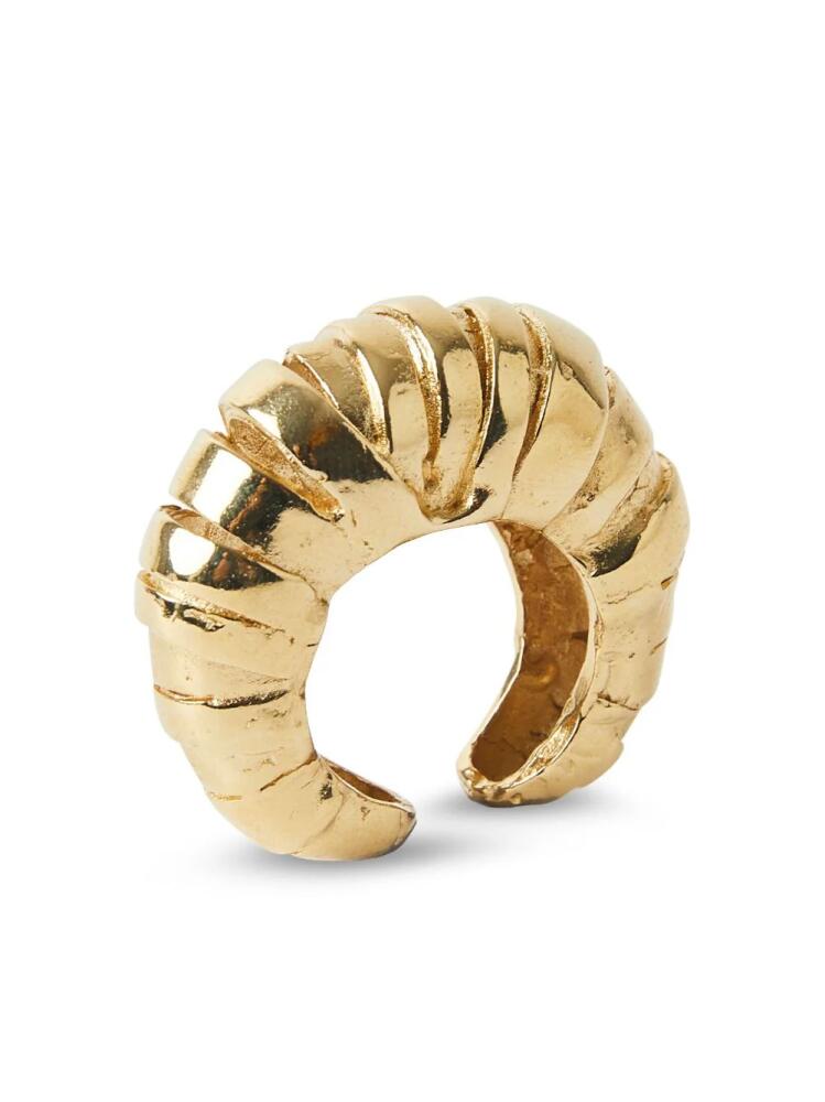 Paola Sighinolfi Wrap chunky ring - Gold Cover