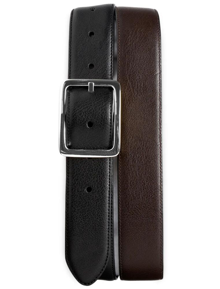 Harbor Bay by DXL Reversible Leather Dress Belt in Blk Brown Cover