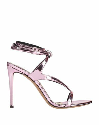 Alexandre Vauthier Woman Sandals Pastel pink Leather Cover