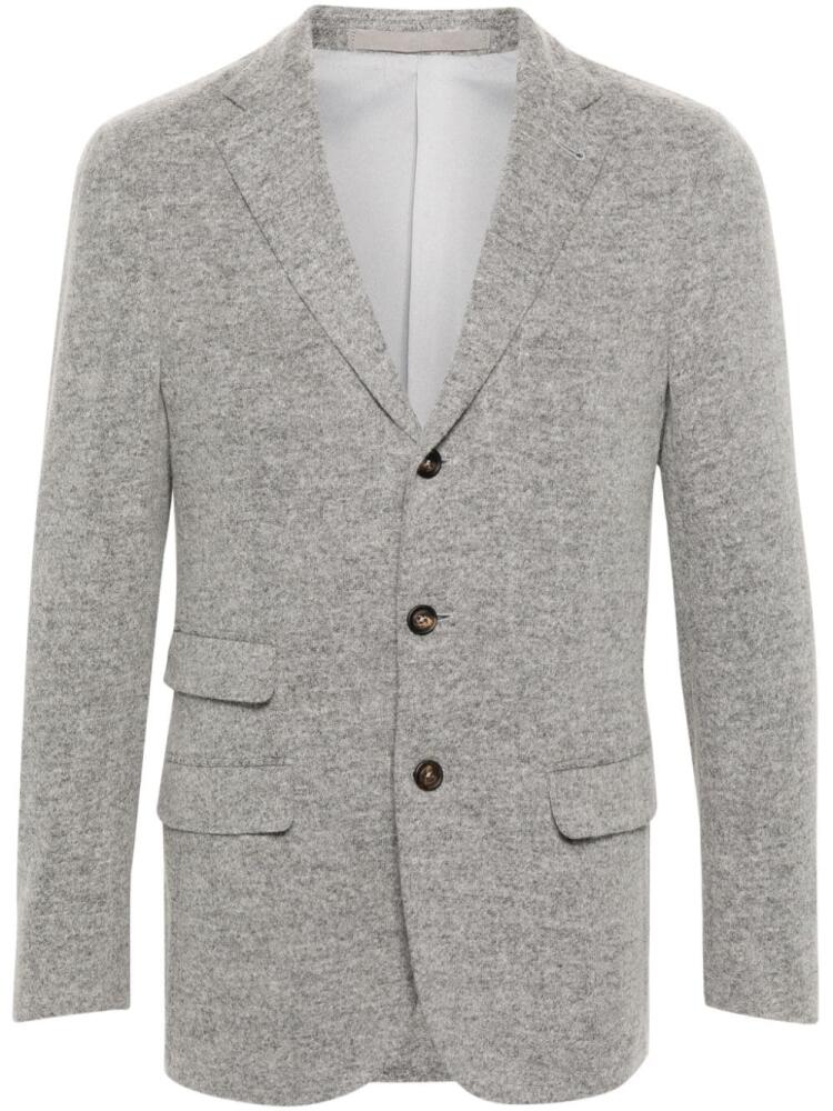 Eleventy alpaca wool-blend blazer - Grey Cover