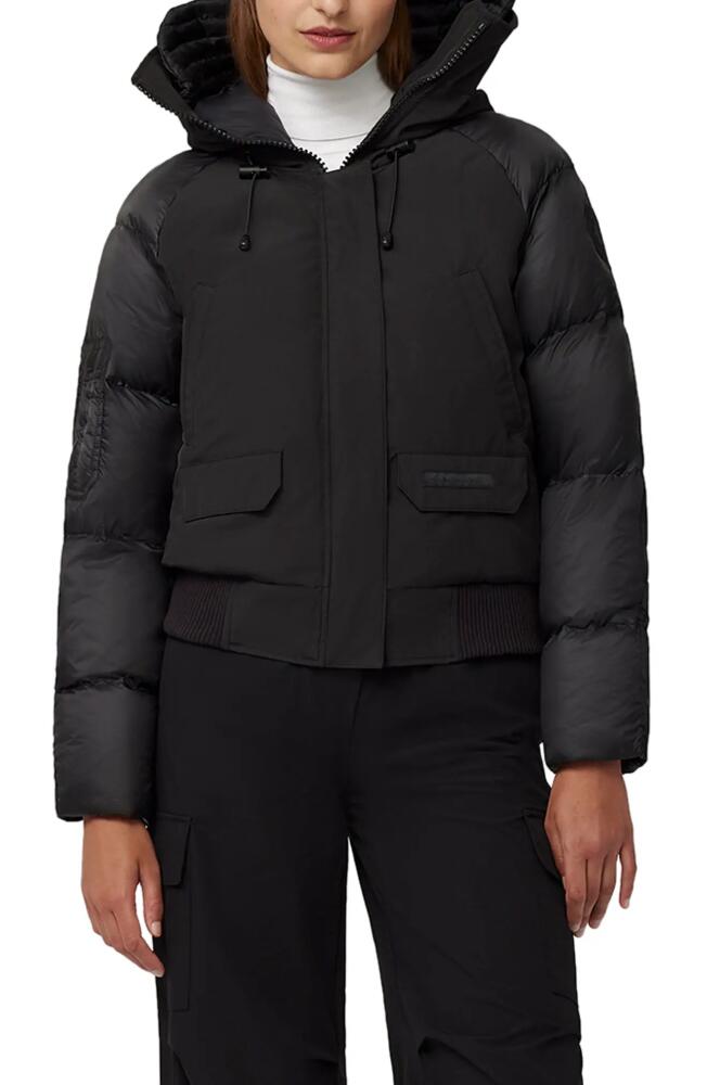 Canada Goose Paradigm Chilliwack Black Label 625 Fill Power Down Bomber Jacket in Black - Noir Cover