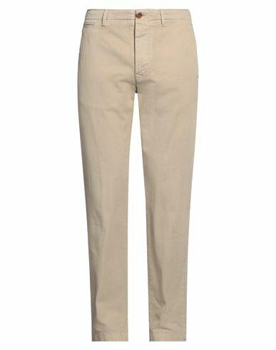 Tela Genova Man Pants Sand Cotton Cover