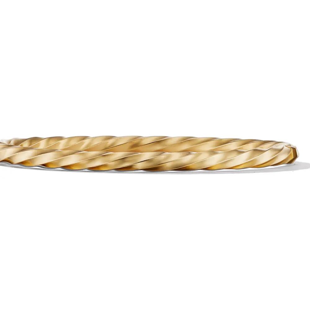 David Yurman Cable Edge™ Bracelet in Recycled 18K Yellow Gold, 4mm in 18K Gold Recycled Cover